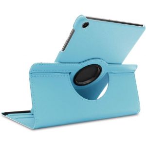 Housse Pour Samsung Galaxy Tab A 10.1 2019 (Sm-T510/T515) Ultra Mince Coque De Protection Avec 360 Rotatif Support Fonction Cuir &Eacute;tui Tab A 10,1"" 2019 Cover, Bleu Ciel - Neuf