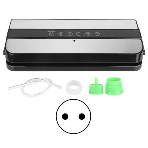 Hjlian Machine De Mise Sous Vide Food Saver, Appareil Menager En Acier Inoxydable, Noir, Prise Ue 220 V - Neuf