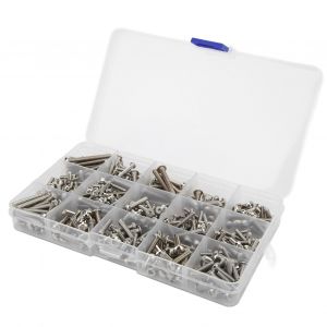 Kit De Vis En Acier Inoxydable Pour Voiture Rc, 451 PièCes, Pack De Vis De Mise à Niveau Pour Voiture Traxxas 1/5 Rc - Neuf