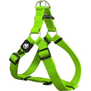 Eryi-Harnais Chien Step-In Nylon, Réglable | Nombreuses Couleurs & Tailles | Pour Petit, Moyen Gros & Grand | Harnais De Poitrine Chat Chiot | Vert, Xxs, Arnet Pour Chien - Neuf