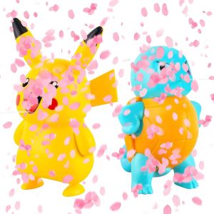 2 Pièces Mini Pistolets a Eau Enfant, Petit Pistolet a Eau de Figurine d'Anime, Water Gun pour Fêtes Estivales en Plein Air, Piscine, Plage et Jardin (A) - Neuf