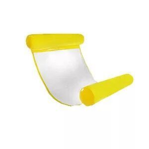 Hamac d'eau, lit flottant gonflable pour piscine, chaise flottante, canapé d'eau, tapis de plage pour piscine, plage, mer, jaune - Neuf