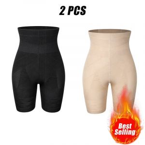 Short De Contr&ocirc;le Du Ventre Pour Hommes,Taille Haute,Amincissant,Ventre Plat,Modelant Le Corps,Sous-V&ecirc;tements Des Jambes,Slip De Compression,Boxer 3xl.Black And Nude.L - Neuf