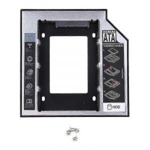 Boitier universel pour disque dur SATA 12,7 mm pour lecteur optique CD/DVD-ROM - Neuf