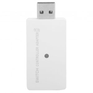 Adaptateur De Manette Bluetooth Sans Fil Usb Portable, Convertisseur De Poignee Pour Console De Jeu Ps4 Switch, Blanc - Neuf