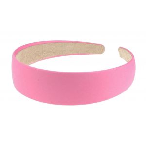 Bandeau De Petites 3cm Satin Plaine Bandeau Pour Les Femmes Et Les Filles Hot Rose Alice Bande, L'uniforme De L'&eacute;cole, F&ecirc;te, R&eacute;cital De Danse - Neuf
