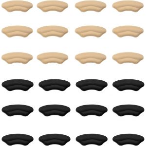 Kalanka-Coussinet Talon Chaussure, 24 Pièces Protege Talon Chaussure Autocollante, Doux Et Confortable Coussinet Chaussure, Pour Empêche Frottements Ampoules - Neuf