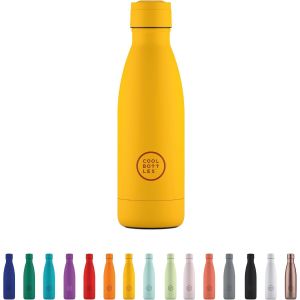 - Bouteille Acier Inoxydable - 350 Ml - Vivid Violet - 23,5 X 7 Cm - Bouteille Isotherme - Boissons Froides 36 Heures Boissons Chaudes 18 Heures - Triple-Cool Technology - Sans Bpa - Neuf