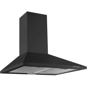 CHECARZHN--NO1-Hotte Aspirante/Hotte Murale 60 Cm/Boîtier Métallique Noir/Fonction Évacuation Et Recyclage De L'Air / Ch22055Sa / A / 52 ¿ 66 Db - Neuf