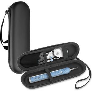 Étui De Transport Rigide Pour Brosse À Dents Électrique Oral-B Philips - Noir - Neuf