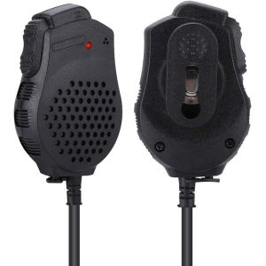 Talkie-Walkie Microphone Haut-Parleur,Mini Ordinateur De Poche Double Microphone Ptt Haut-Parleur Mic Pour Uv-82 S&eacute;rie Talkie-Walkie,Radio - Neuf