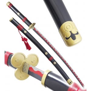 One Piece Sabre Enma Epee de Zoro Katana Meito Zorro Replique D&eacute;coration - Neuf