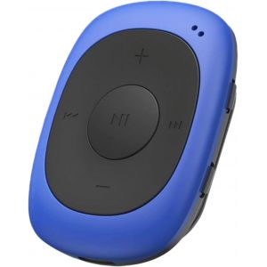 Lecteur MP3 Sport Portable avec Pince, 8 Go Mini Baladeur MP3 avec HiFi Radio FM, Clip Joueur Musique pour la Course &agrave; Pied et Le Cyclisme, sans &Eacute;couteurs- G02 Bleu - Neuf