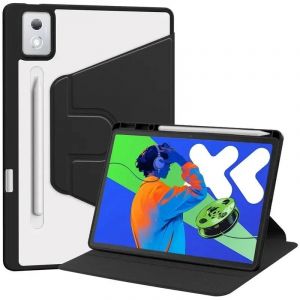 Pour Lenovo Xiaoxin Pad Pro 12 7 2025 &Eacute;tui Tb375fc Acrylique Support Rotatif Tablette Funda Pour Lenovo Tab P12 12.7 Pouces Tb371fc 2023.Noir.Xiaoxin Pad12.7 2023 - Neuf