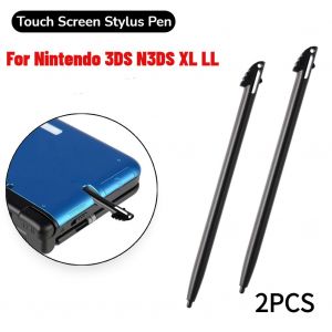compatibles Stylet pour écran tactile 2 pièces noir en plastique crayon tactile de jeu pour Nintendo 3DS N3DS XL LL accessoires de jeu vente en gros - Neuf