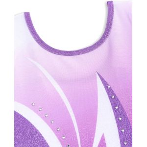 Gymnastics Leotards For Girls With Shorts Set, Long Sleeve Kids Gymnastics Athletic Outfit For Kids 3-12 Years - Neuf