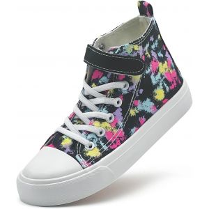 Utigh-Filles Entraîneurs Haut Haut Enfants Easy Fasten Toile Chaussures Bambin Garçons Léger École Pe Escarpins Chaussures Occasionnelles - 38 1/2 - Neuf
