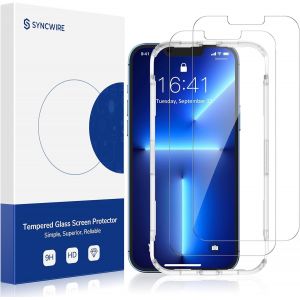 Verre Tremp&eacute; Pour Iphone 13 Et 13 Pro -Lot De 2- Vitre Protection &Eacute;cran 6,1"" [Incassable, Sans Bulles, 3d-Touch, Duret&eacute; 9h ] Film Prot&egrave;ge &Eacute;cran Compatible Avec Iphone Iphone 13/13 Pro - Neuf
