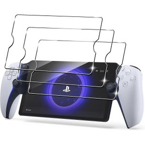 Protecteur d'écran en verre trempé compatible pour Playstation Portal 3 Pack Transparent Hd Transparent Anti-rayures Protecteur d'écran pour Ps Portal Remote-yuyu - Neuf