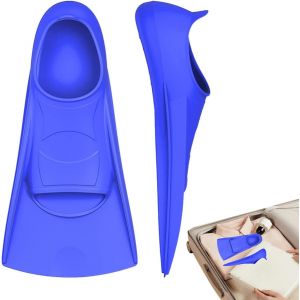 Palmes D'entra&icirc;nement De Natation - Palmes De Natation Confortables En Silicone Flottantes | 1 Paire De Nageoires Avec Pieds R&eacute;glables Pour La Natation, La Plong&eacute;e En Apn&eacute;e, La Plong&eacute;e | Palmes En - Neuf