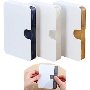 Portable Pilule Organisateur, 6 Compartiment de Voyage Boîte à pilules pour Sac à main ou dans la Poche - Petite Boîte à pilules pour la Maison et les Voyages, la Médecine Titulaire - Neuf