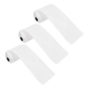 3 pcs papier autocollant thermique adhésif,imprimante thermique blanche / transparente / semi-transparente,pour M02 / M - Neuf