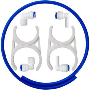 Acl1 Kit Compl&eacute;mentaire De Filtre Pour Syst&egrave;mes D'Osmose Inverse Standard, Clips De Connecteur Et Tubes Pour Ajouter Une &Eacute;tape De Filtre, 1/4 - Neuf