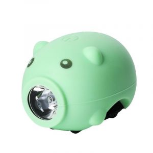 Feux Arrière Et Feux De Vélo Verts Avec Fonction Klaxon, Éclairage De Vélo Rechargeable Par Usb, Haut-Parleur 120 Décibels - Neuf