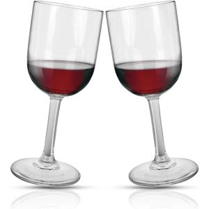 Lot De 2 Verres À Vin En Tritan Incassables,350 Ml,Verres À Vin Rouge,Verres À Vin Blanc,Incassables, S,Sans Bpa,Pour Le Camping,Les Fêtes De Jardin,Les Festivals - Neuf