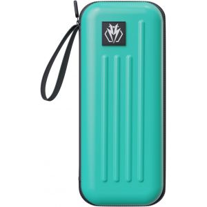 Étui pour fléchettes en acier ou à pointe souple,peut contenir 3 fléchettes et autres accessoires,avec tube de rangement intégré et sac pour fléchettes,pointes,tiges,etc.,bleu,Étui - Neuf