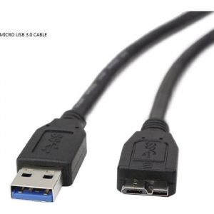 Cable Informatique1 401 - Câble Usb 3.0 Disques Durs Externes Vers B Western Digital/my And Elements/seagate/toshiba/hitachi/sam - Neuf