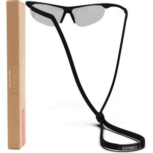 Cordon À Lunettes De Sport Fiable En Tissu - Cordon À Lunettes Imperméable Et Maintien Ferme Pour Lunettes De Sport, Lunettes De Soleil Et Lunettes De Lecture - Neuf