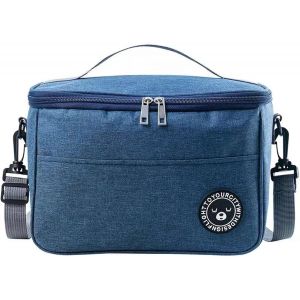 Sac &Agrave; D&eacute;jeuner Isotherme - 13 L - 29 X 20 X 22 Cm - R&eacute;sistant &Agrave; L'Eau - &Eacute;tanche - Souple - Pour Le Travail, L'&Eacute;cole, Le Pique-Nique - Neuf
