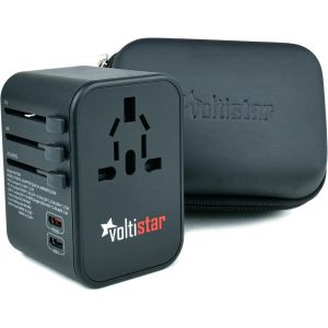 Mevronisshop-Adaptateur Universel De Voyage Pd20 W 2 Usb 1 Usb C Et 1 Ca Prise Intelligente Multiple Pour Uk Allemagne Usa Tha&iuml;lande Irlande Europe Chargeur International Plug L&eacute;ger 224 Pays Charge R - Neuf