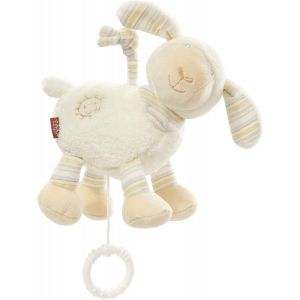 Peluche Musicale En Forme De Mouton-Doudou Avec Douce M&eacute;lodie D'aide &Agrave; L'endormissement ""Bonsoir,Bonne Nuit""-Jouet Pour B&eacute;b&eacute; Pour La Route Et La Maison-Jouet Musical - Neuf