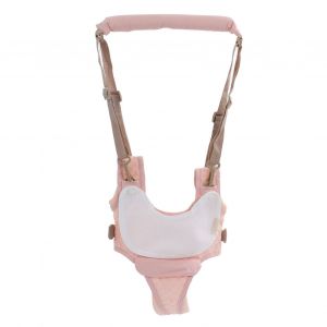 Harnais De Marche Pour Bebe, Leger, Reglable, Amovible, Coussinet D'entrejambe, Ceinture D'aide A La Marche Pour Tout-Petits De 8 A 24 Mois, Rose Sakura - Neuf