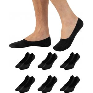 Utigh-6/12 Paires Protège Pied Invisible Unisexe, Chaussettes Invisibles En Coton, Protège Pieds En Coton, Socquettes Homme, Made In Italy - Neuf