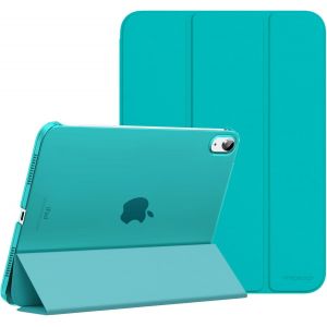 Coque pour iPad (A16) 11&egrave;me G&eacute;n&eacute;ration 11 Pouces en 2025, iPad 10&egrave;me G&eacute;n&eacute;ration 10,9'' en 2022, &Eacute;tui Mince en PC Translucide pour iPad 11&egrave;me G&eacute;n, avec Touch ID, R&eacute;veil/Sommeil Auto, Marine Bleu - Neuf