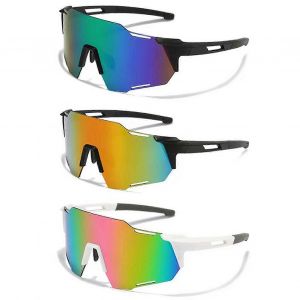 Lunettes De Course De Cyclisme,Lunettes De Soleil Polarisées De Sport Pour Hommes Femmes,Lunettes De Sport Uv 400 Lunettes De Ski Pour L'extérieur - Neuf