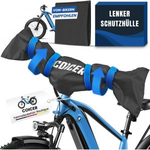 Lot De 2 Housses De Protection Pour Guidon De Vélo-Protection Contre L'humidité Et La Poussière-Accessoires De Vélo - Neuf