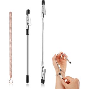 KAL-Lot De 3 Outils D'Aide Au Port De Bracelets, Crochets Et Clips D'Assistance Au Port Rapide Pour Bracelet, Collier, Bijoux, Montre - Neuf