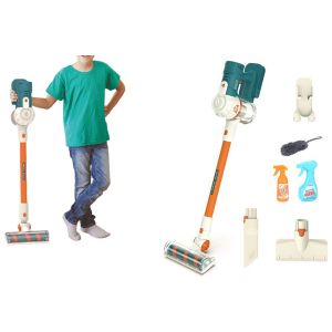 Aspirateur jouet pour enfants avec lumi&egrave;res et sons pour des jeux d'imitation et de r&ocirc;le amusants - Neuf