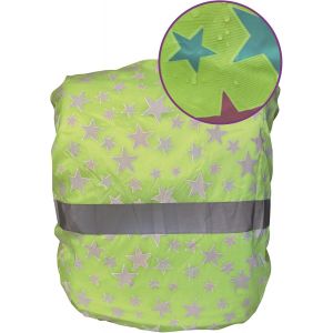 JGD-Magique cartable sac-&agrave;-dos pluie protection pour enfant - change de couleur sous la pluie - avec bandes r&eacute;fl&eacute;chissantes - protection sac &agrave; dos imperm&eacute;able - housse de pluie hydrofuge - universel - Neuf