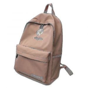 Nouveau et frais Litt&eacute;raire Fille &Eacute;colebag Adolescent &Eacute;colebag Nylon Daisy Print Sac Bleu Rose - Neuf