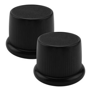 2x Lit Réglable Rehausseurs Meubles Canapé Table Canapé Sol Lift -Noir - Neuf