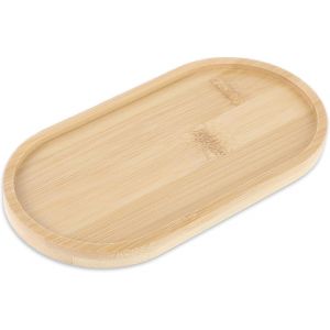 Checarzhn--No1-Petite Planche À Fromage Ovale De 16,8 X 8,6 Cm, Petit Plateau En Bois, Assiettes À Charcuterie De Cuisine, Plateaux De Service En Bois Pour Salle De Bain, Dîner, Fruits, Nourriture, C - Neuf