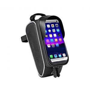 Sacoche Avant De V&eacute;lo 6 Pouces Avec &Eacute;cran Tactile Pour T&eacute;l&eacute;phones Portables - Neuf
