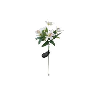 Lampe Solaire En Forme De Fleur &Agrave; 7 T&ecirc;tes, R&eacute;sistante &Agrave; L'eau, Lampe De Jardin Led, Hauteur 70 Cm, Lumi&egrave;re Chaude, Alimentation Solaire - Neuf