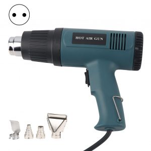 XYONG Couvercle arriere du pistolet a air chaud, chauffage continu pour tube thermoretractable, reglage de la temperature, prise L-986AEU 220 V - Neuf