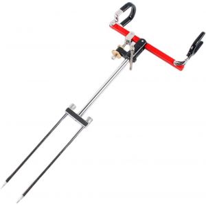 Support De Canne À Pêche Réglable, Support Professionnel En Métal, Pratique, Base Réglable, Multifonction, En Alliage D'aluminium - Neuf